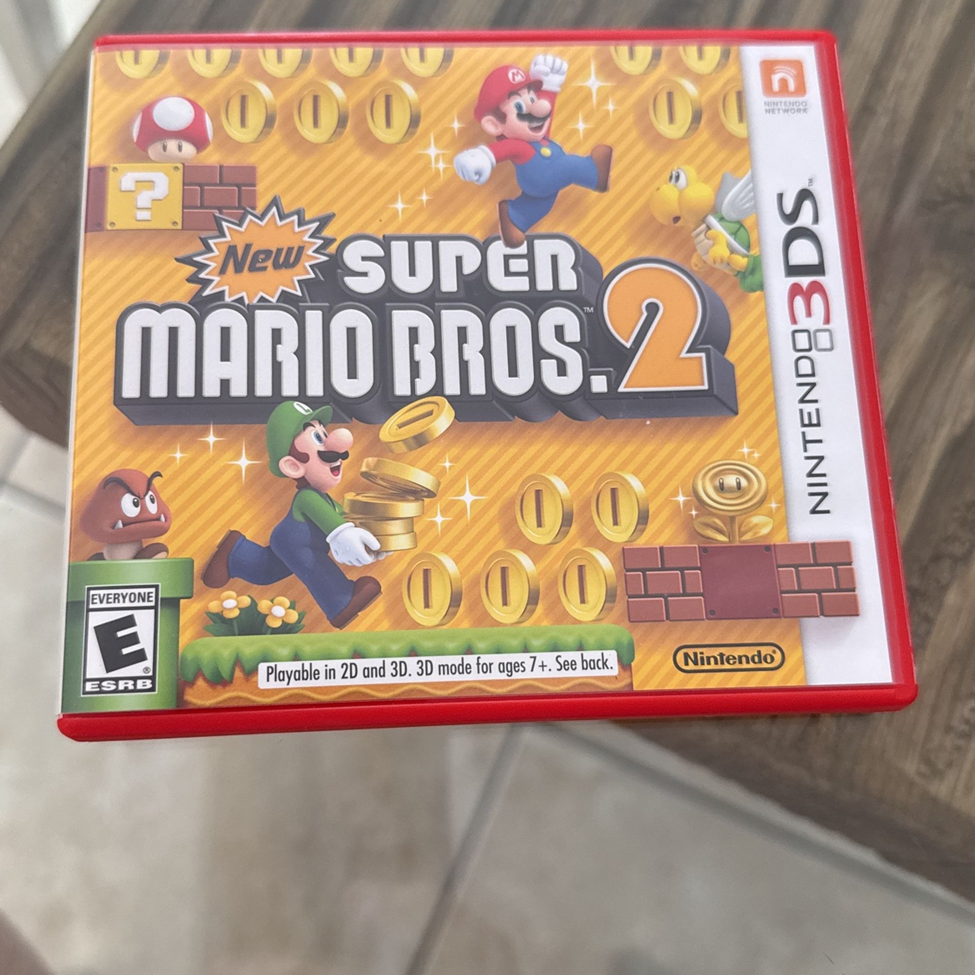 Super Mario Bros 2 Game Nintendo 3DCS