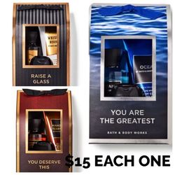 OCEAN, MAHOGANY TEAKWOOD OR WHISKEY RESERVE GIFT SET 