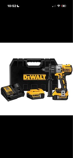 Dewalt drill dcd996 with battery, box and charger