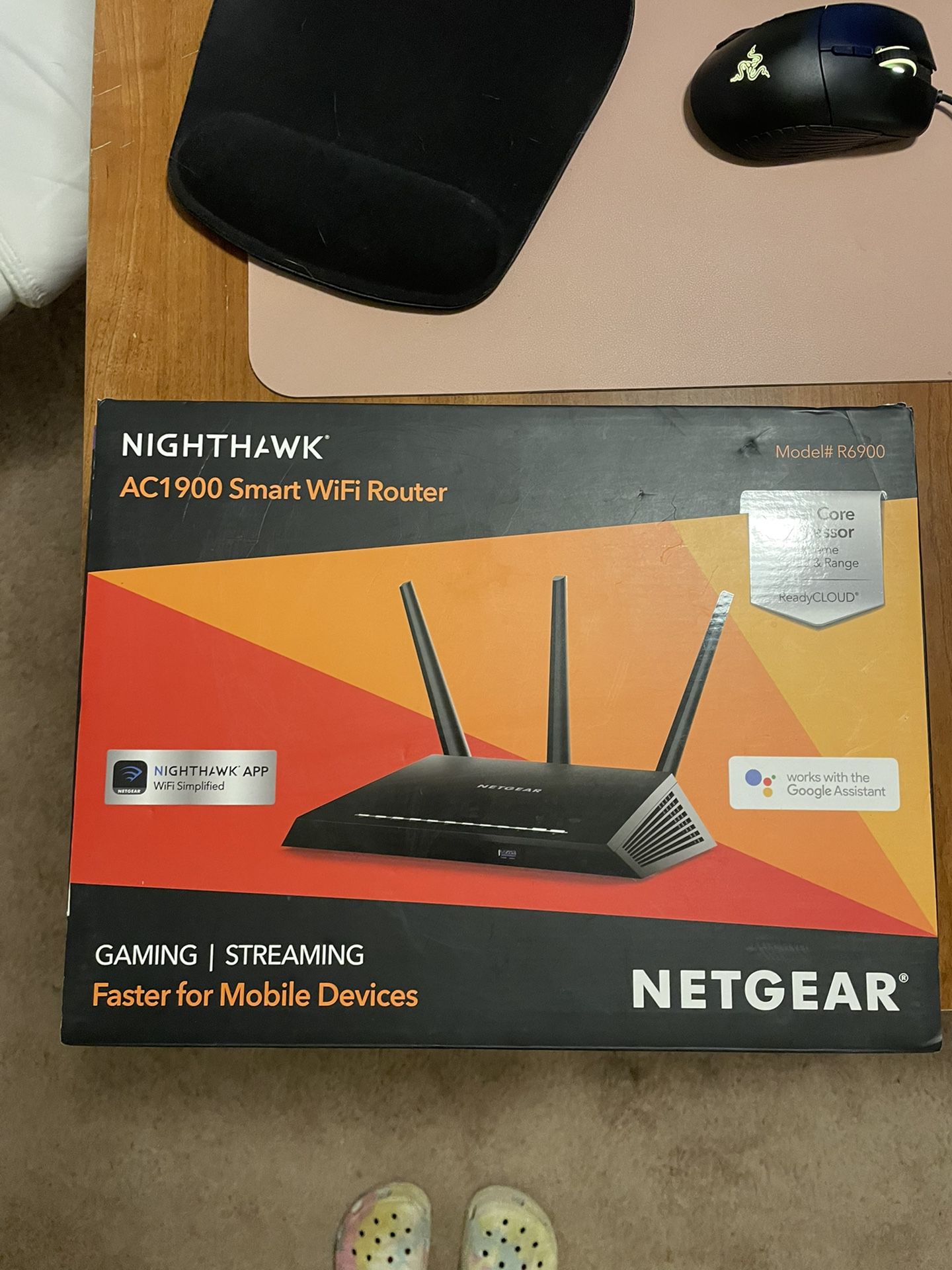 NETGEAR Nighthawk AC1900 Smart WiFi Router – Dual Band Gigabit 