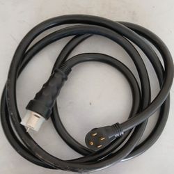 12 Foot Heavy Duty 50amp 6 Gauge Power Generator Cord (Excellent Condition)