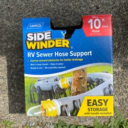 10ft Side Winder RV Sewer Hose Support (Brand New unused)