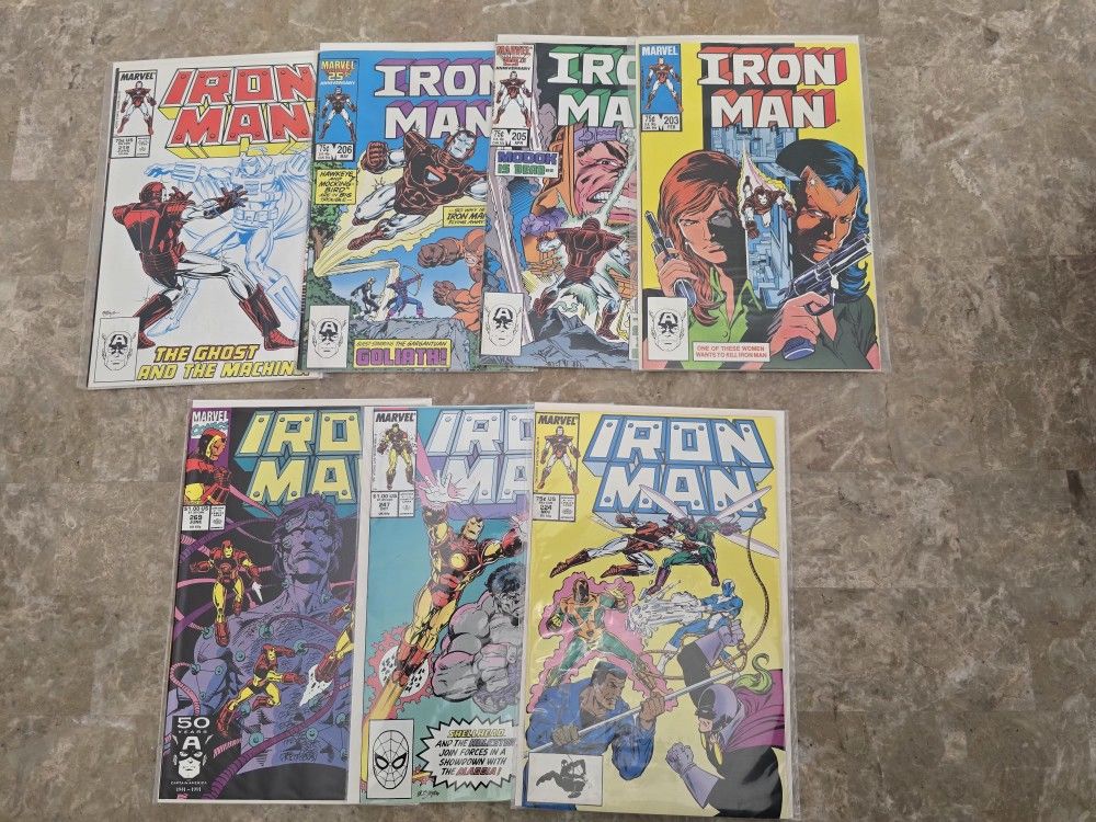Iron Man Comic Book Lot