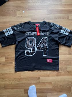 Supreme jersey, black, size medium