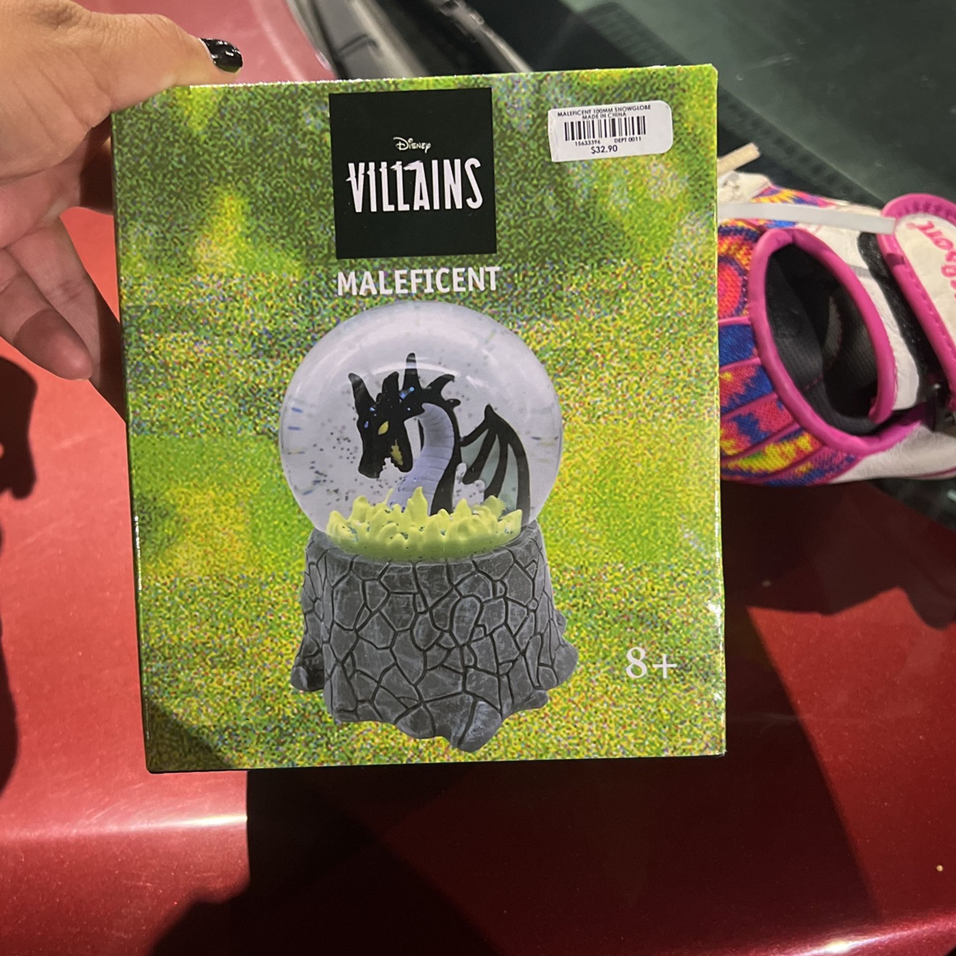 Disney Maleficent Snow Globe 