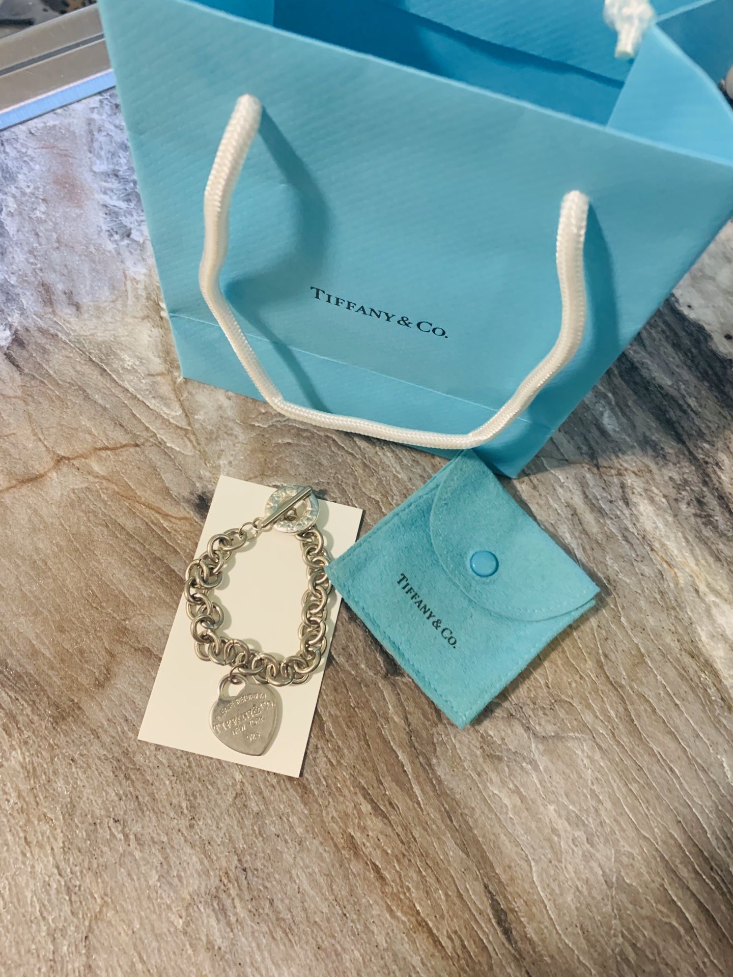 Tiffany & Co heart bracelet 💙