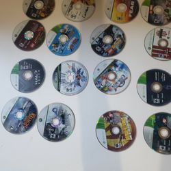 Xbox 360 Games..discs Only