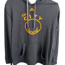 Adidas The Golden State Warriors City Hooded Sweater  polyester