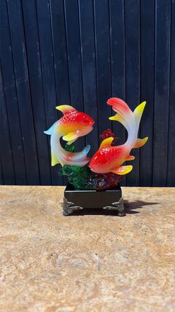 fishes on stand  for property