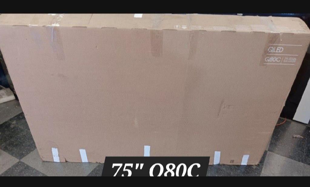 SAMSUNG 75"INCH QLED 4K Q80C