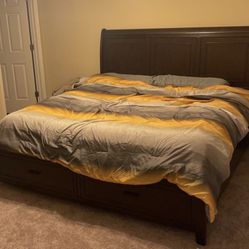King Size Platform Bed