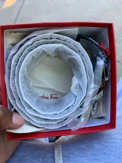 All black Ferragamo belt 30/36