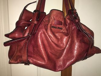 Miu Miu bow bag purse satchel prada