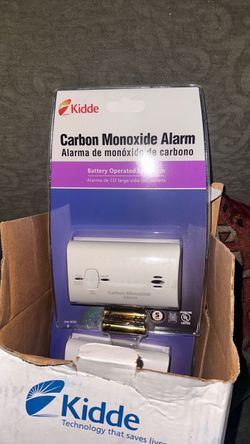 Kidde Battery Operated Carbon Monoxide Alarm