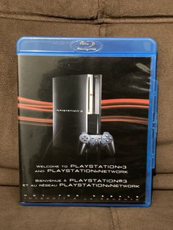 PS3 PlayStation 3 Welcome Network Startup Disc 