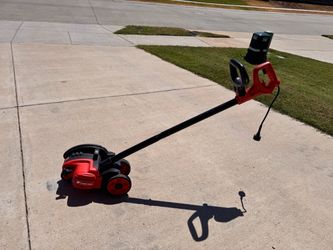 Electric Lawn Edger with Wheeled Base