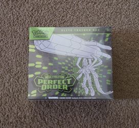 Pokemon Mega Evolution Perfect Order Elite Trainer Box ETB