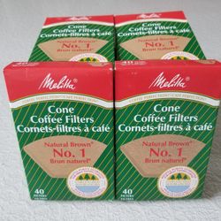 12 Boxes Of Melita Coffee Filters 