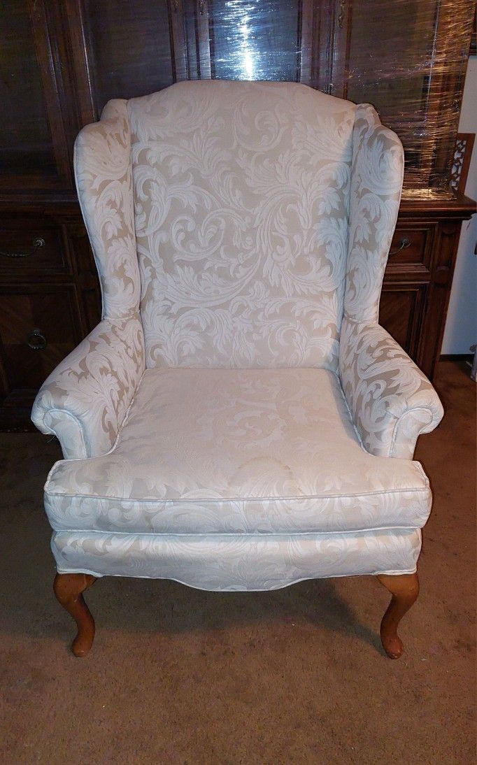 Beautiful Wingback Accent Chair 