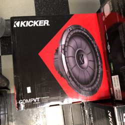 Kicker CompVT 12 On Sale Today For 159.99
