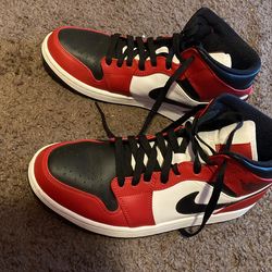Jordan 1 Black Toe Size 9.5 Men NO BOX