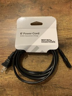 6’ Power Cord 