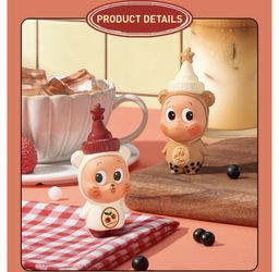 TWINKLE TWINKLE CREATE YOUR TASTE BUBBLE TEA AND CHERRY ICED TEA FIGURE