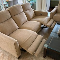 Sofa And Recliner $400  Almost New