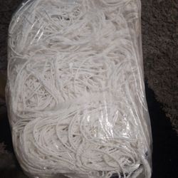 WHITE CANNON Soccer Goal Net 24' x 8'