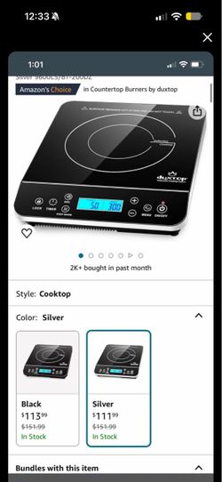 Duxtop Portable Induction Cooktop
