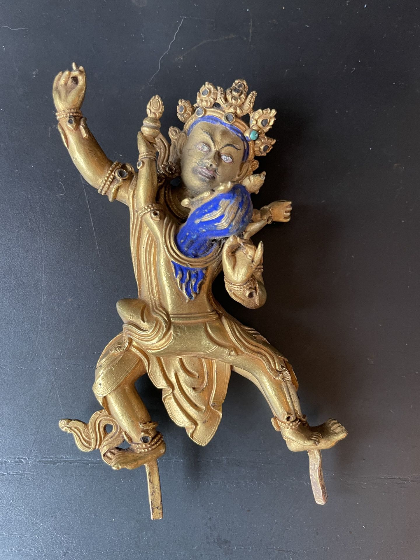 Tibetan Buddhist Male and Female Tantric Figurine