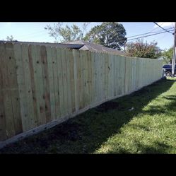 Wood / Metal Fence 
