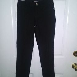 Almost Famous Black Pants Size 7