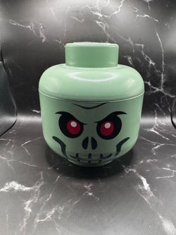 Halloween Lego storage head