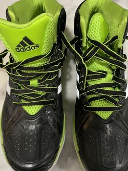 Adidas Neon Green Basketball Shoes