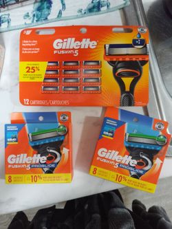 Gillette Fusion 5 cartridges