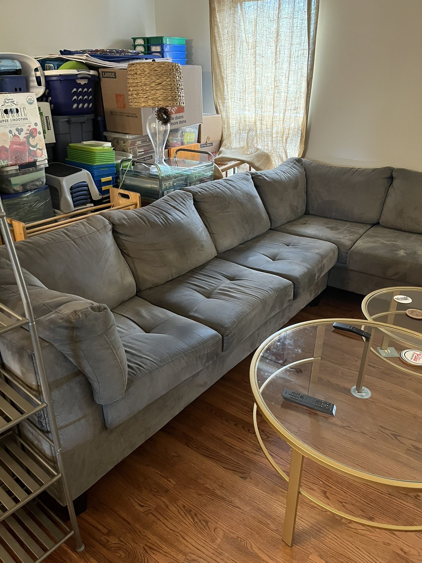 L-Shaped Sectional Couch