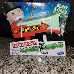 Monopoly Cash Grab Hasbro Gaming Cash Gun