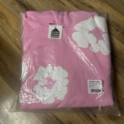 Pink Denim Tears Hoodie Size Large