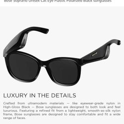 Bose Bluetooth glasses 