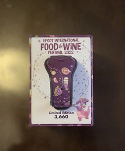 Figment 2022 Magic Band Food and Wine Festival Disney Epcot Limited edition