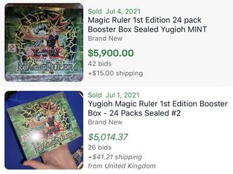 Yugioh 1st Edition Magic Ruler Sealed Booster Box for Sale in Anaheim, CA -  OfferUp