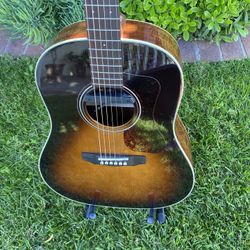 GUILD J45 Style Acoustic Electric Guitar W/ Fishman Rare Earth Dual Pickup System 