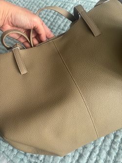 Luxury inspired minimalist tote bag