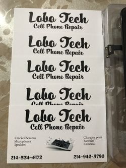 iphone 6s plus lcd/screen $60.00 installed