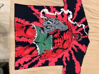 Red Hulk Graphic Print T-Shirt