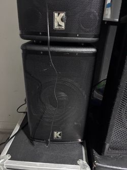Kustom PA Speakers – Set of 2