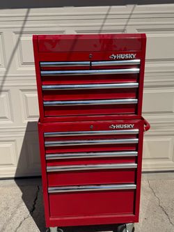 RED HUSKY TOOLBOX