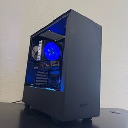🔥 Custom 6 Core Gaming PC — i5 9600K | RX 580 4GB | 20GB RAM | NZXT Case