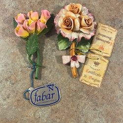 Vintage Capodimonte Porcelain Decor 